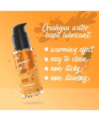 CRUSHIOUS WARMING EFFECT - Wodny Lubrykant Rozgrzewający - 50 ML