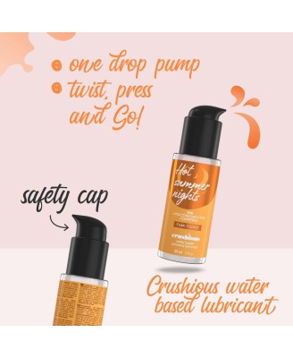 CRUSHIOUS WARMING EFFECT - Wodny Lubrykant Rozgrzewający - 50 ML