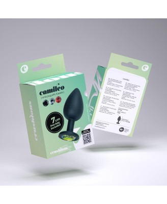 CRUSHIOUS CAMILEO SMALL ANAL PLUG WITH 4 INTERCHANGEABLE JEWELS