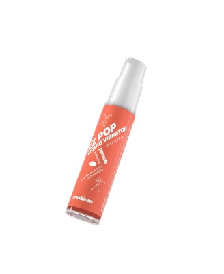 CRUSHIOUS ZZ POP - Aromatyczny Wodny Żel Stymulujący - Brzoskwinia - 10ML