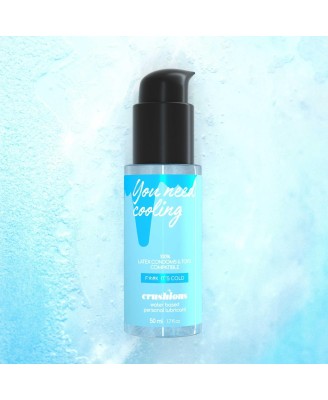 CRUSHIOUS COOLING EFFECT LUBRICANT - Lubrykant Wodny z Efektem Chłodzenia - 50 ML