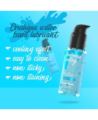CRUSHIOUS COOLING EFFECT LUBRICANT - Lubrykant Wodny z Efektem Chłodzenia - 50 ML
