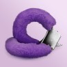 LOVE CUFFS FURRY HANDCUFFS CRUSHIOUS - Kajdanki z Futerkiem - Fiolet