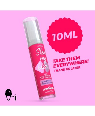 CRUSHIOUS STEAL MY KISSES STRAWBERRY CHAMPAGNE - Aromatyczny Lubrykant Wodny - 10ML