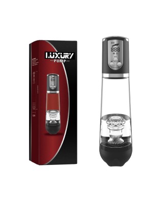 LUXURY PUMP - Automatyczna Pompka Erekcyjna - Wodna