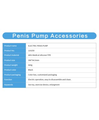 Pompka- LUXURY PUMP, PREMIUM RECHARGEABLE AUTOMATIC WATERPROOF PUMP