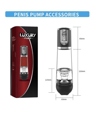 Pompka- LUXURY PUMP, PREMIUM RECHARGEABLE AUTOMATIC WATERPROOF PUMP