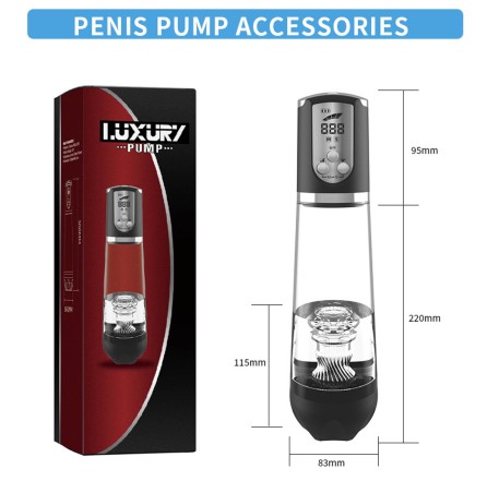 Pompka- LUXURY PUMP, PREMIUM RECHARGEABLE AUTOMATIC WATERPROOF PUMP