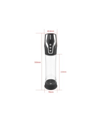 Pompka- PASSION PUMP, PREMIUM RECHARGEABLE AUTOMATIC WATERPROOF PUMP, Voice control