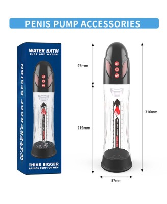Pompka- PASSION PUMP, PREMIUM RECHARGEABLE AUTOMATIC WATERPROOF PUMP