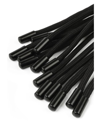 Knot Flogger - Czarny Pejcz