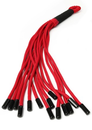 Knot Flogger - Czerwony Pejcz