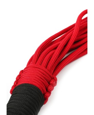 Knot Flogger - Czerwony Pejcz