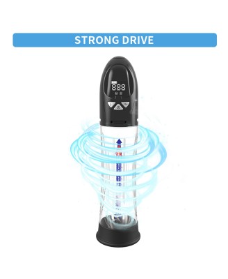 Pompka- PASSION PUMP, PREMIUM RECHARGEABLE AUTOMATIC WATERPROOF LCD PUMP
