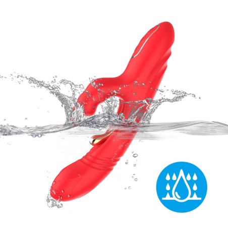 Red Spider Mite - Wibrator Króliczek - Czerwony