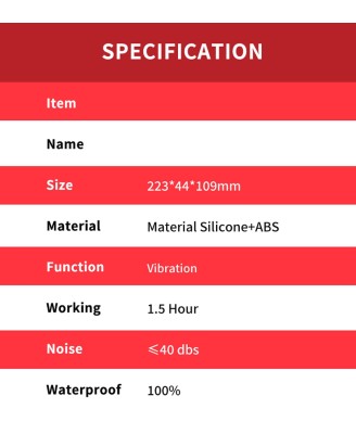 Trident Red Four-point vibration