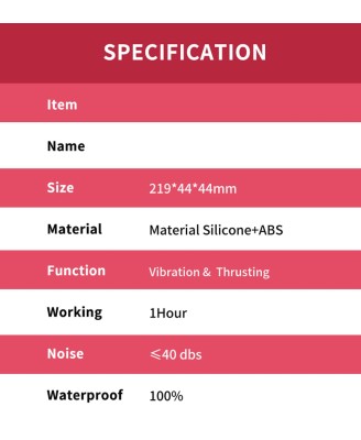 Jackal Red 9 vibration function