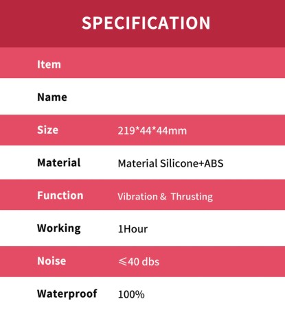 Jackal Red 9 vibration function