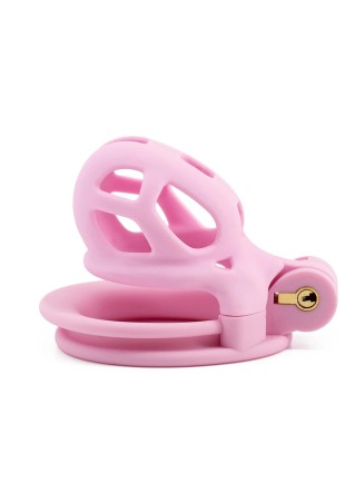 EXTREME Penis Prison Cock Cage X-Short - Pas Cnoty - Różowy