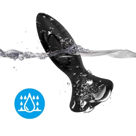 Watchman Black - Wibrujący korek Analny Sterowany na pilota