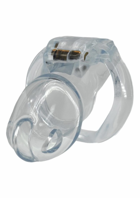 EXTREME Clear Control Cock Cage Long - Transparentny Pas Cnoty