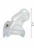 EXTREME Clear Control Cock Cage Long - Transparentny Pas Cnoty