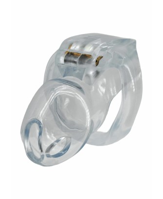 Clear Control Cock Cage Regular - Transparentny Pas Cnoty