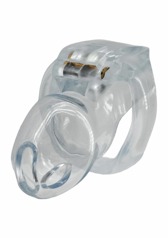 Clear Control Cock Cage Regular - Transparentny Pas Cnoty