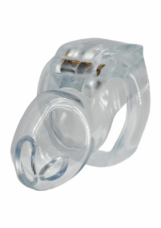 Clear Control Cock Cage Regular - Transparentny Pas Cnoty