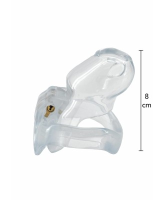 Clear Control Cock Cage Regular - Transparentny Pas Cnoty