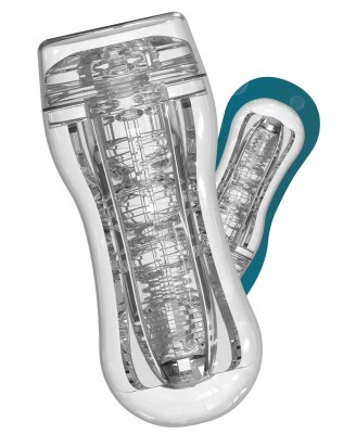 TOYJOY Clear Wave Vacuum Stroker - Transparentny Masturbator