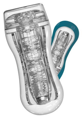 TOYJOY Clear Wave Vacuum Stroker - Transparentny Masturbator