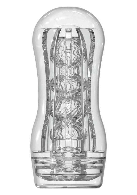 TOYJOY Clear Grip Vacuum Stroker - Transparentny Masturbator