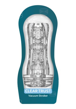 TOYJOY Clear Trust Vacuum Stroker - Bezbarwny Masturbator