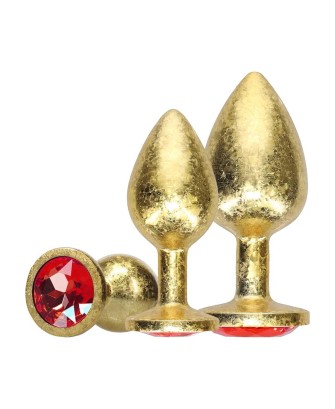 Ouch! Milan Collection - Zestaw Metalowych Korków Analnych - Złoty