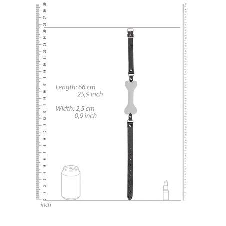 Ouch! Puppy Play - Knebel Psia Kość