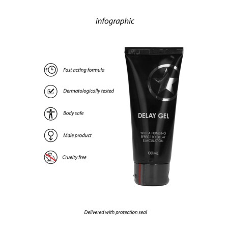 Delay Gel - Żel na opóźnienie wytrysku - 100 ml