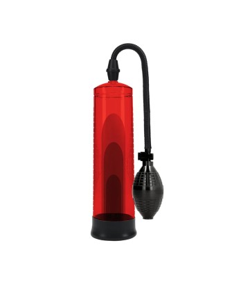 Basic Pump 1 - Water Resistant - Pompka Erekcyjna - Czerwona