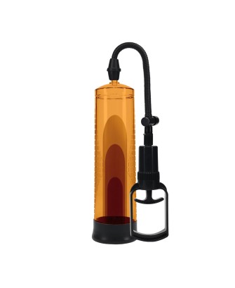 Basic Pump 2 - Water Resistant - Pompka Erekcyjna - Pomarańczowa