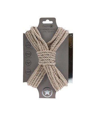 Polyester Bondage Rope - 10 m - Sznur do Krępowania - Złoty