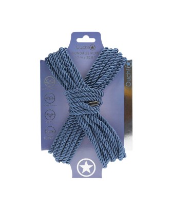 Polyester Bondage Rope - 10 m - Sznur do Krępowania - Granatowy