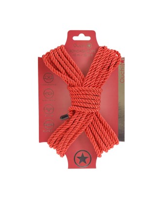 Polyester Bondage Rope - 10 m - Sznur do Krępowania - Czerwony