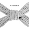Polyester Bondage Rope - 10 m - Sznur do Krępowania - Szary