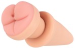 Nature Skin Butt Plu - Korek Analny i Masturbator w Jednym