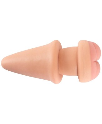 Nature Skin Butt Plu - Korek Analny i Masturbator w Jednym