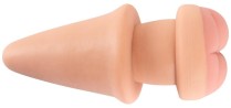 Nature Skin Butt Plu - Korek Analny i Masturbator w Jednym