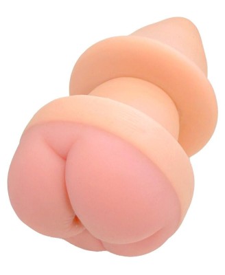 Nature Skin Butt Plu - Korek Analny i Masturbator w Jednym