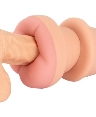Nature Skin Butt Plu - Korek Analny i Masturbator w Jednym