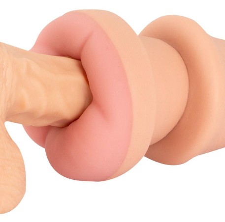 Nature Skin Butt Plu - Korek Analny i Masturbator w Jednym