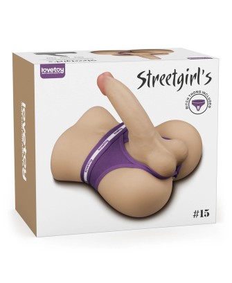 Streetgirl’s Premium Masturbator – realistyczny masturbator z dildem